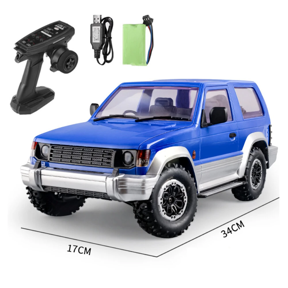 LDRC 1297 RTR Pajero 1/14 4WD LED Light Off-Road RC Car Truck Climbing Rock Crawler