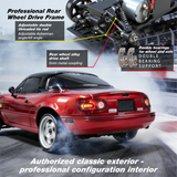 LDRC 1804 1:18 2.4G RWD Mazda MX-5 RC Drift Car RTR with Gyro Full Proportional Remote 10KM/H