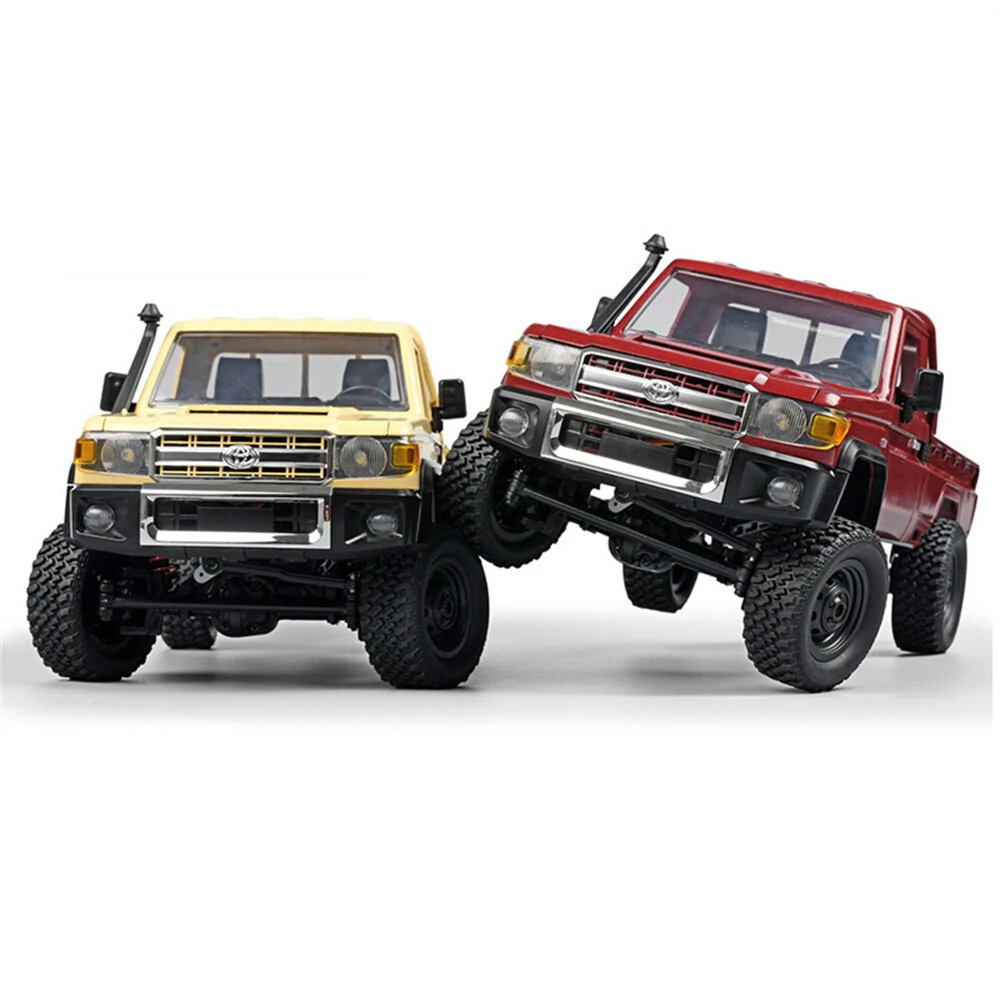 MNRC MN82 RTR 1/12 2.4G 4WD RC Car for TOYOTA Land Cruiser LC79 Rock Crawler Off-Road Car with 2pcs Battery