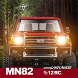 MNRC MN82 RTR 1/12 2.4G 4WD RC Car for TOYOTA Land Cruiser LC79 Rock Crawler Off-Road Car with 2pcs Battery