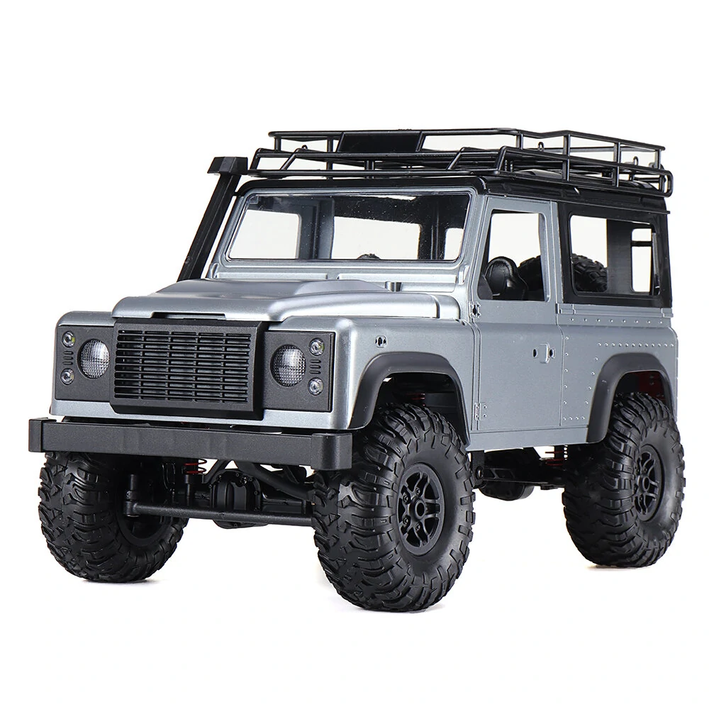 MN 99S 1:12 4WD Off-Road RC Crawler Car RTR with 2PCS Battery Grey Color