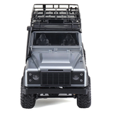 MN 99S 1:12 4WD Off-Road RC Crawler Car RTR with 2PCS Battery Grey Color
