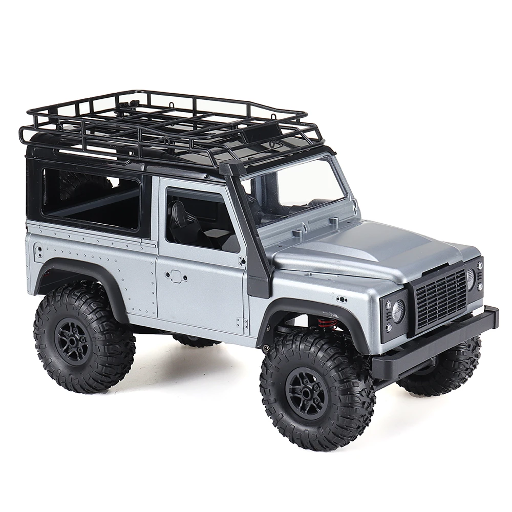 MN 99S 1:12 4WD Off-Road RC Crawler Car RTR with 2PCS Battery Grey Color