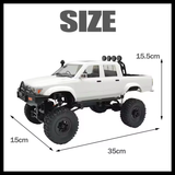 WPL C64-1 C14 RC Car 4WD 1/16 2.4G Off-Road Climbing Control Truck with Remote Controller