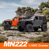 MNRC MN222 RTR 1/10 2.4G 4WD Off-Road Climbing RC Car Rock Crawler with 2.4G Radio RTR