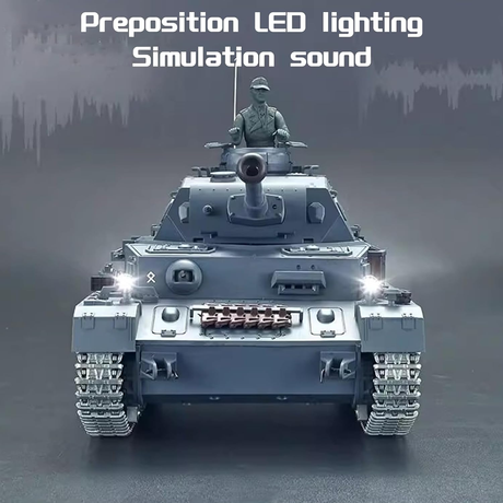 Henglong 1:16 3859-1 Professional German Panzer IV (F2 Type) RC Medium Tank RTR