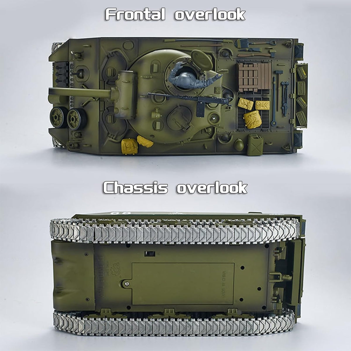Kit Réparation Amélioration Modèle Réduit Pour 1/16 USA Sherman M4A3 RC Réservoir 3898 Accessoires En Plastique Sc14 Supercharger Kit Réparation Amélioration Modèle Réduit Pour 1/16 USA Sherman M4A3 RC Réservoir 3898 Accessoires En Plastique Sc14 Supercharger