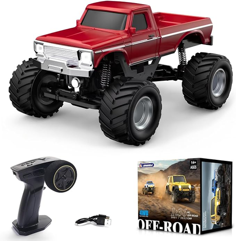 JIABAILE 3601 3602 1:36 4WD Off-Road Mini RC Crawler Car with 2.4G Remote Controller