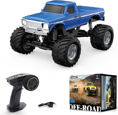 JIABAILE 3601 3602 1:36 4WD Off-Road Mini RC Crawler Car with 2.4G Remote Controller