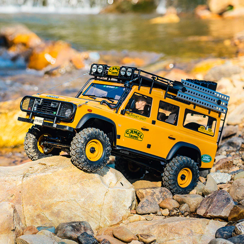 FMS FCX10 1/10 Land Rover Camel Trophy Edition RS Version 4WD Off-Road RC Crawler Truck