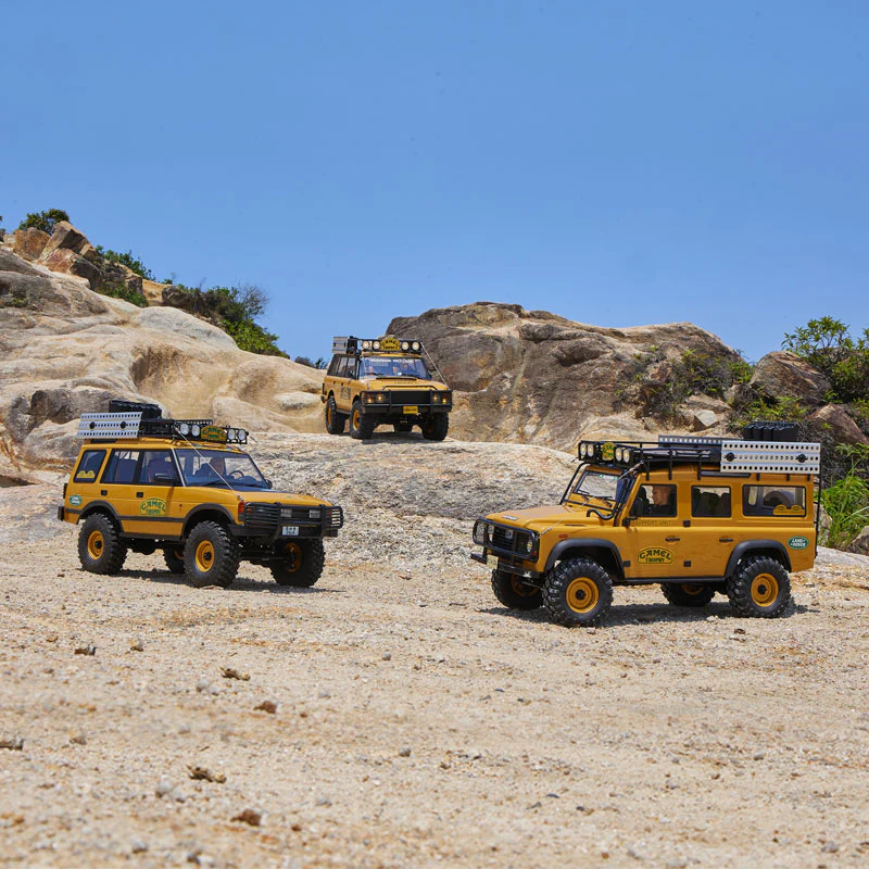 FMS FCX10 1/10 Land Rover Camel Trophy Edition RS Version 4WD Off-Road RC Crawler Truck