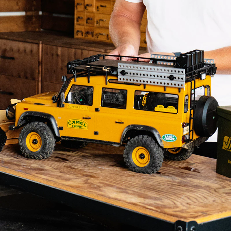 FMS FCX10 1/10 Land Rover Camel Trophy Edition RS Version 4WD Off-Road RC Crawler Truck