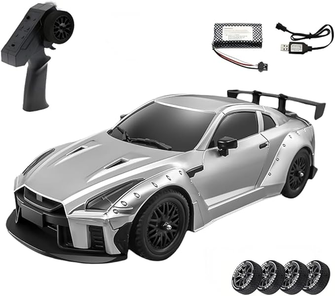 MN-268 1:16 Scale 2.4GHz RC Drift Car GTR R35 with Gyro Dual-Speed LED Lights