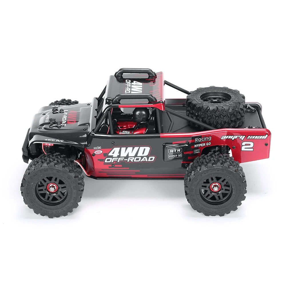 MJX Hyper Go 14209 4WD Off-road Racing Brushless High Speed RC Car Racing Truck 43km/h with 2pcs Batteries