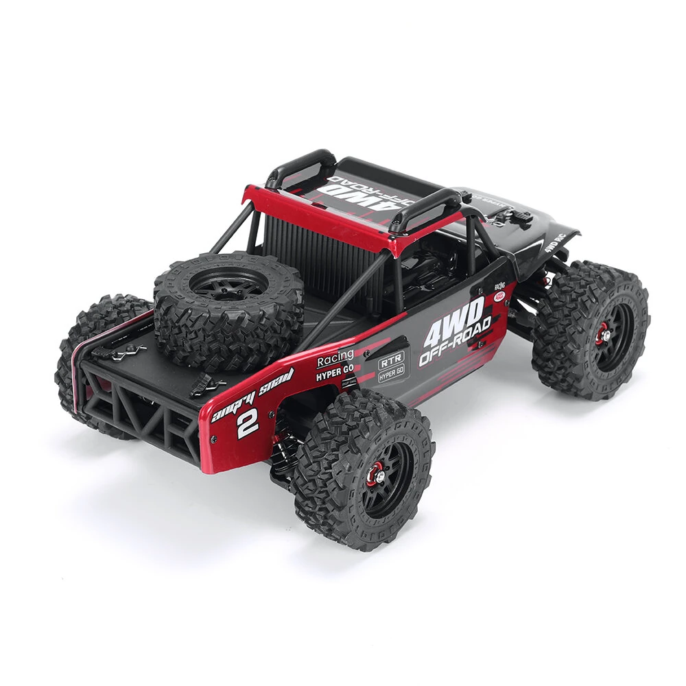 MJX Hyper Go 14209 4WD Off-road Racing Brushless High Speed RC Car Racing Truck 43km/h with 2pcs Batteries