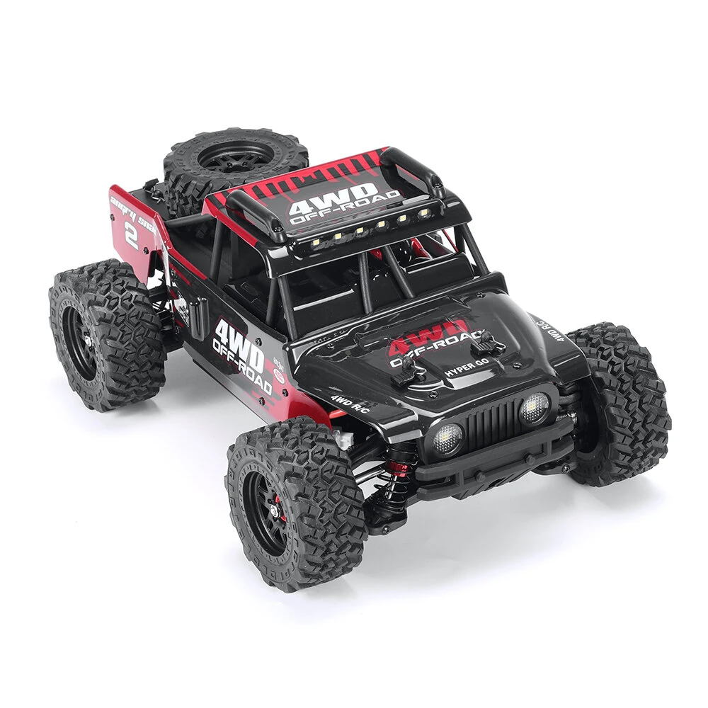 MJX Hyper Go 14209 4WD Off-road Racing Brushless High Speed RC Car Racing Truck 43km/h with 2pcs Batteries