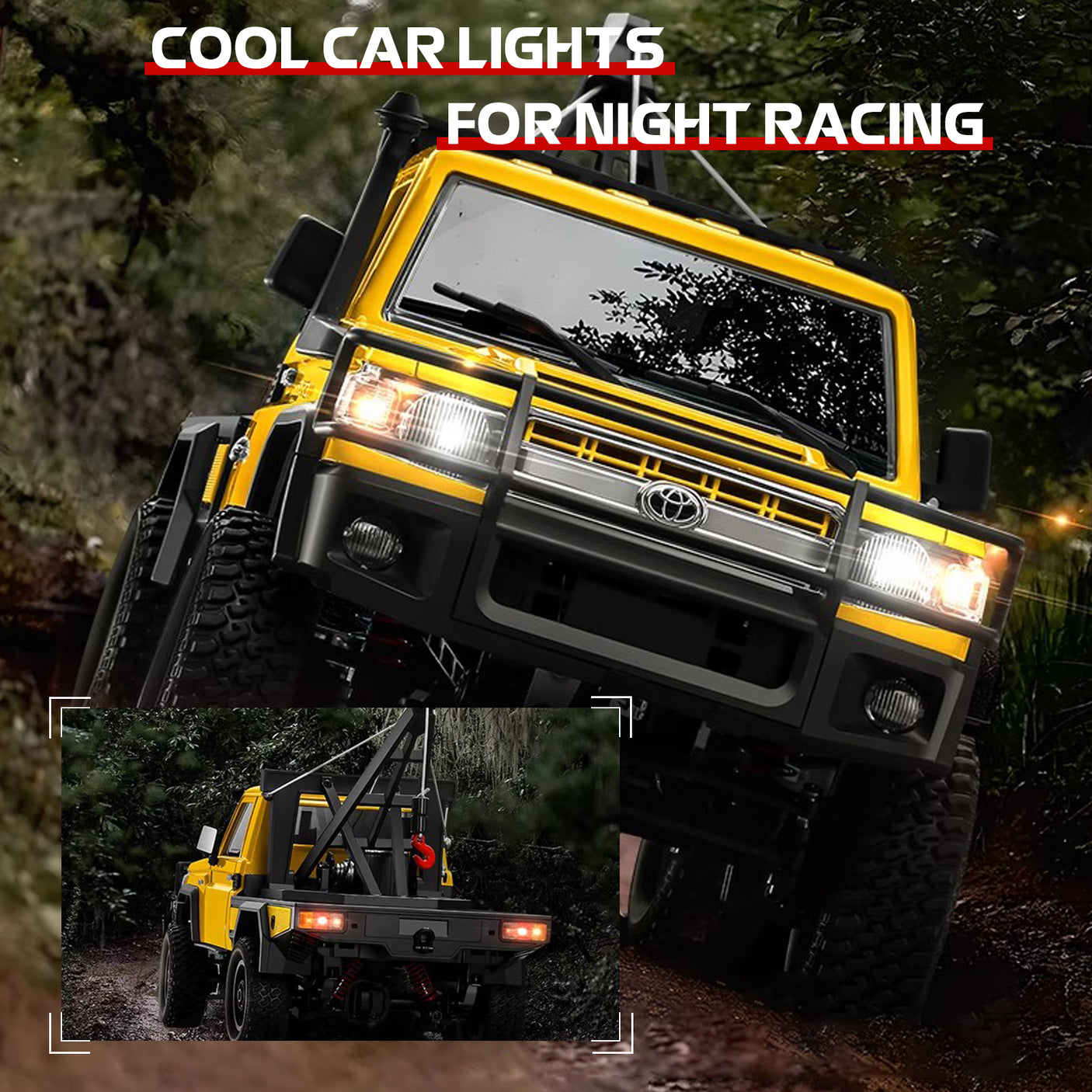MNRC MN82T 1/12 2.4G 4WD RC Car  Rock Crawler RTR Pick-up Trail Truck