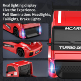 MCARRO MC081 1:87 2.4G 4WD RC Drift Car RTR with Full Proportional RC Semi-Truck Remote Control