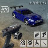 LDRC LD4301 1:43 4WD Full Proportion Mini RC Drifting Car RTR with Gyro 2.4G Remote Control