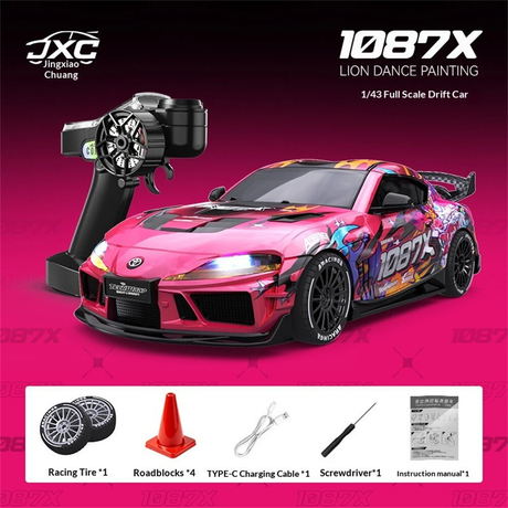 JXC SP4301 Supra 1087x 1:43 4WD Mini RC Drift Car RTR 10KM/H