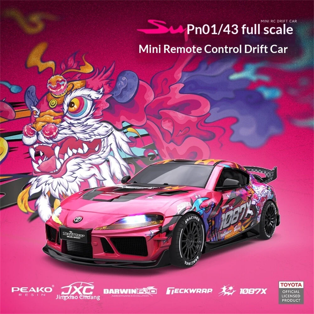 JXC SP4301 Supra 1087x 1:43 4WD Mini RC Drift Car RTR 10KM/H