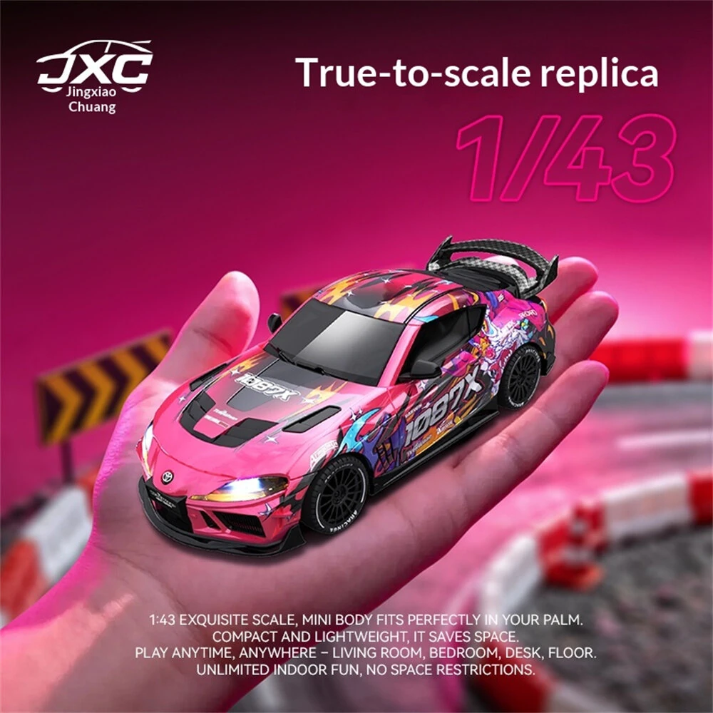 JXC SP4301 Supra 1087x 1:43 4WD Mini RC Drift Car RTR 10KM/H