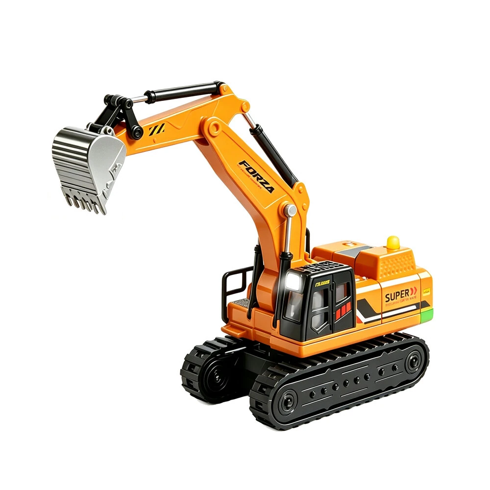 WLtoys 6402 1/64 2.4G  Alloy Mini RC Excavator 340° Rotation Desktop Toys RTR