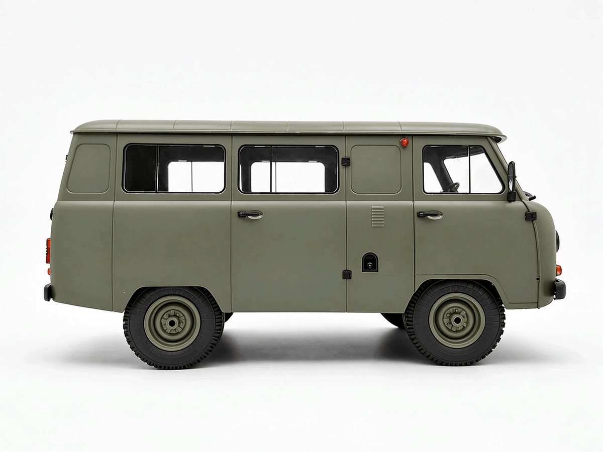 WPL C104 1:12 4WD OFF-Road UAZ-452 Bread Loaf Van Truck RC Car RTR 5-8KM/h