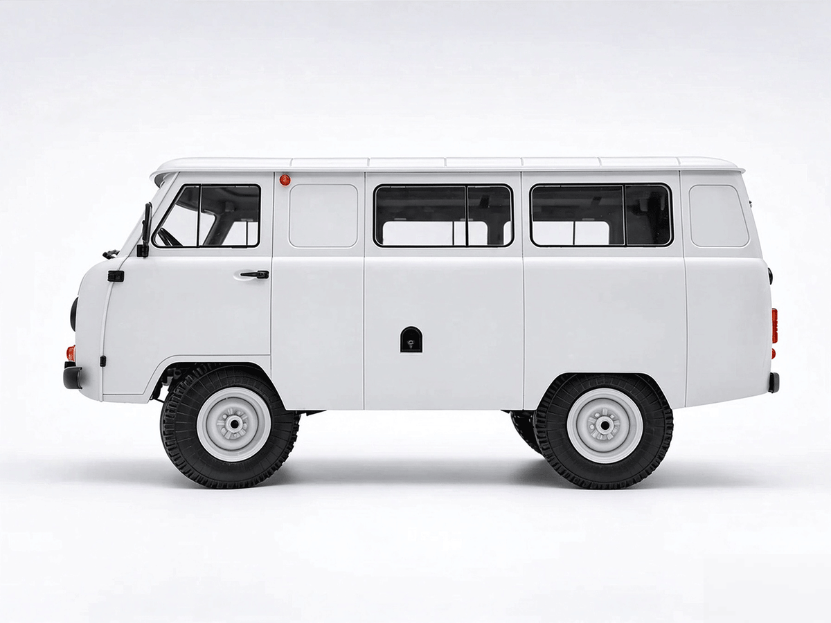 WPL C104 1:12 4WD OFF-Road UAZ-452 Bread Loaf Van Truck RC Car RTR 5-8KM/h