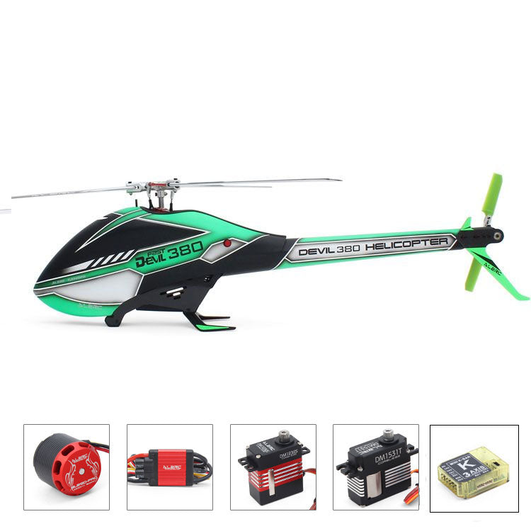 ALZRC Devil 380 3D 6CH FAST FBL RC Helicopter Combo