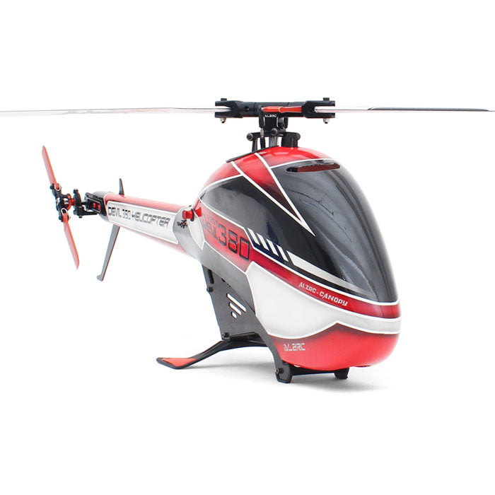 ALZRC Devil 380 3D 6CH FAST FBL RC Helicopter Combo Red (Not Assembled)