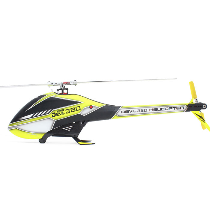 ALZRC Devil 380 3D 6CH FAST FBL RC Helicopter Combo Yellow rc wing