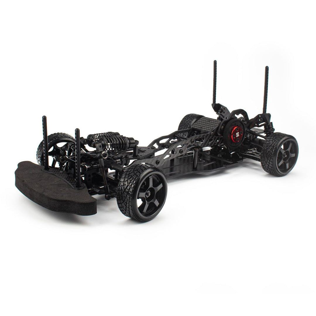 PMM 1:10 Metal Frame TT01 Flat Run Carbon Fiber RC Drift Chassis