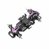 TG Super 1/24 1/28 TT Version TG First RWD Drift Car Chassis