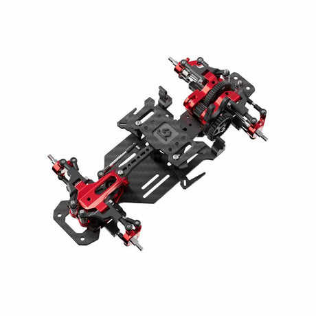 TG Super 1/24 1/28 TT Version TG First RWD Drift Car Chassis