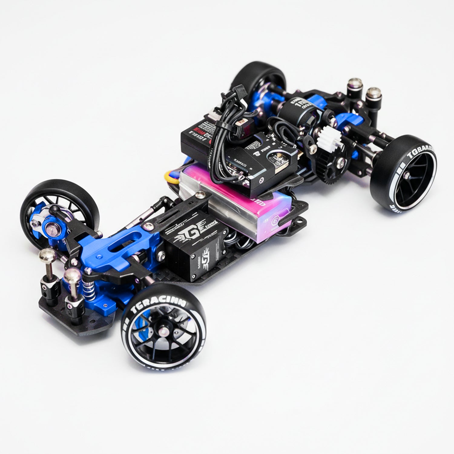 TG TGレーシング　TTファースト+ちびキット　③ Super OP Metal and Parts Plastic Chassis Version TT First TG ホビーラジコン