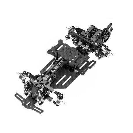 TG Super Fire 1/24 1/28 Scale Drift RC Car Chassis