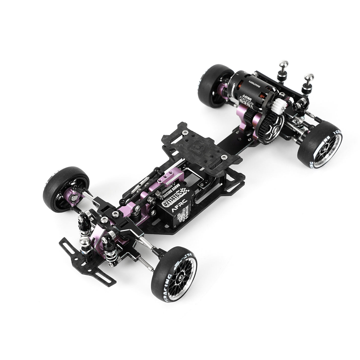TG Super Fire 1/24 1/28 Scale RC Drift Car DIY Version