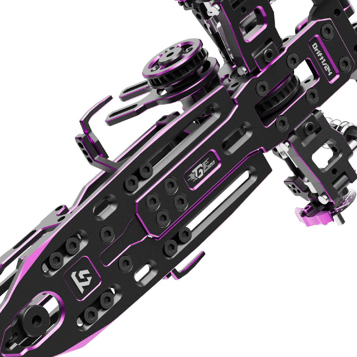 TG Super 1:24 ULTRA RWD Metal Drift RC Car Chassis KIT