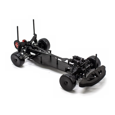 PMM 1:10  Rear-Wheel Drive D5S Alloy Carbon Fiber Chassis RC Drift Car P7036