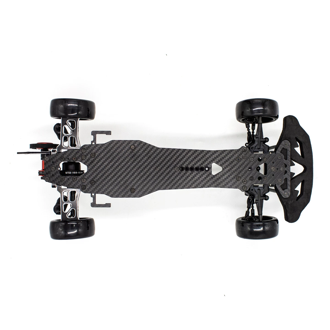 PMM 1:10  Rear-Wheel Drive D5S Alloy Carbon Fiber Chassis RC Drift Car P7036