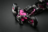 TG Super TG+1/24 1/28 RWD RC Drift Car Chassis with Electronic Parts