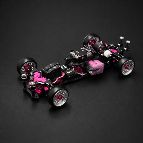 TG Super TG+1/24 1/28 RWD RC Drift Car Chassis with Electronic Parts