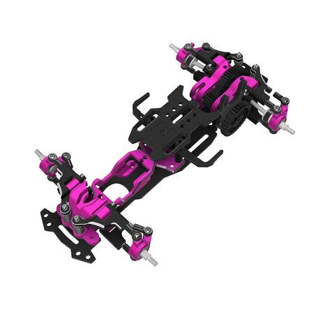 TG Super TG+1/24 1/28 RWD RC Drift Metal Chassis Wheelbase 86-105mm