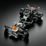 LSD Mono Full OP Version 1/24 Rear-Wheel RC Drift Car Chassis
