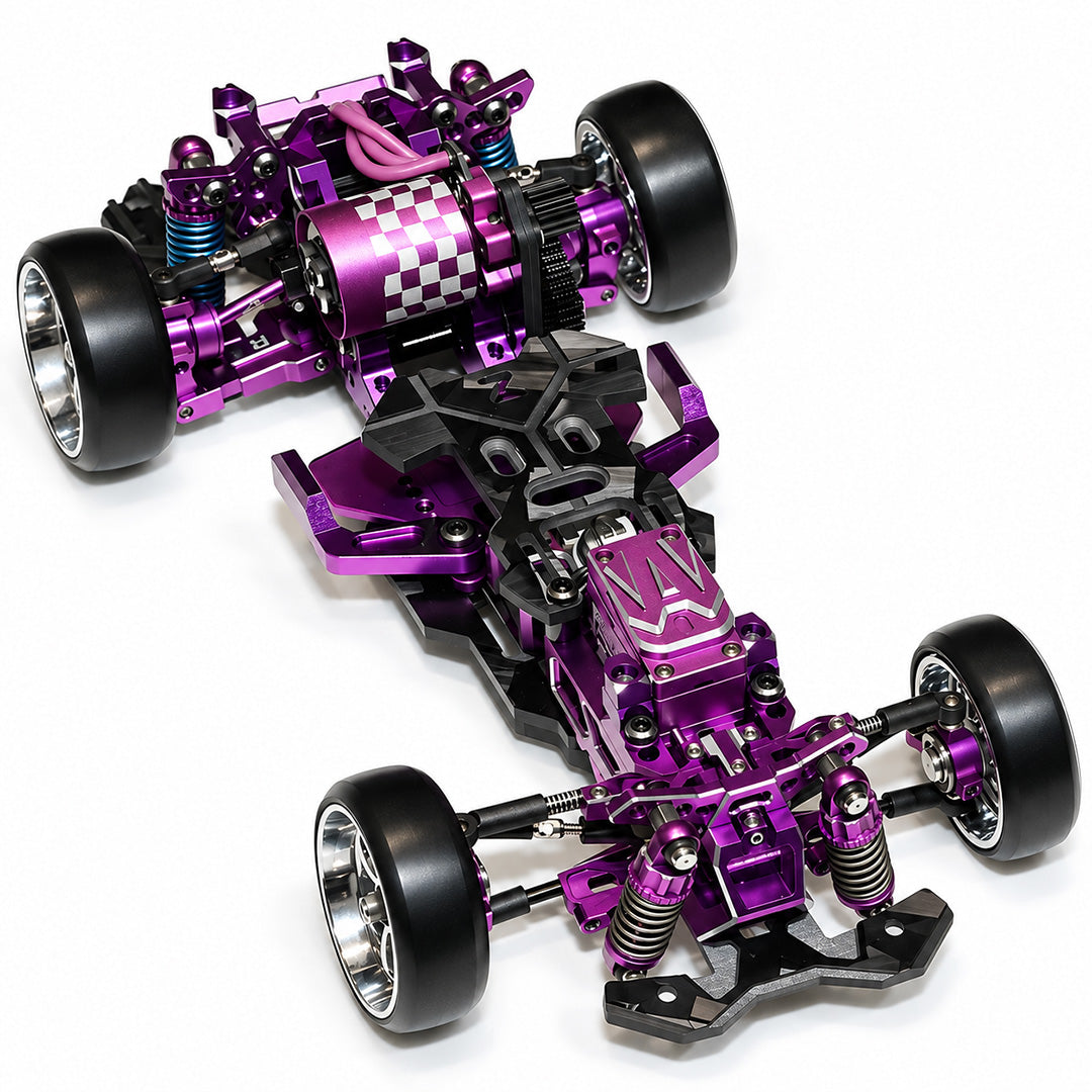 ZOOM24 1/24 Scale RWD RC Drift Chassis
