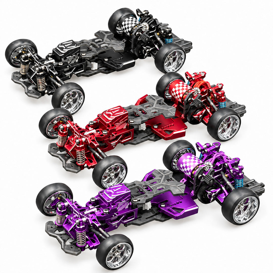 ZOOM24 1/24 Scale RWD RC Drift Chassis