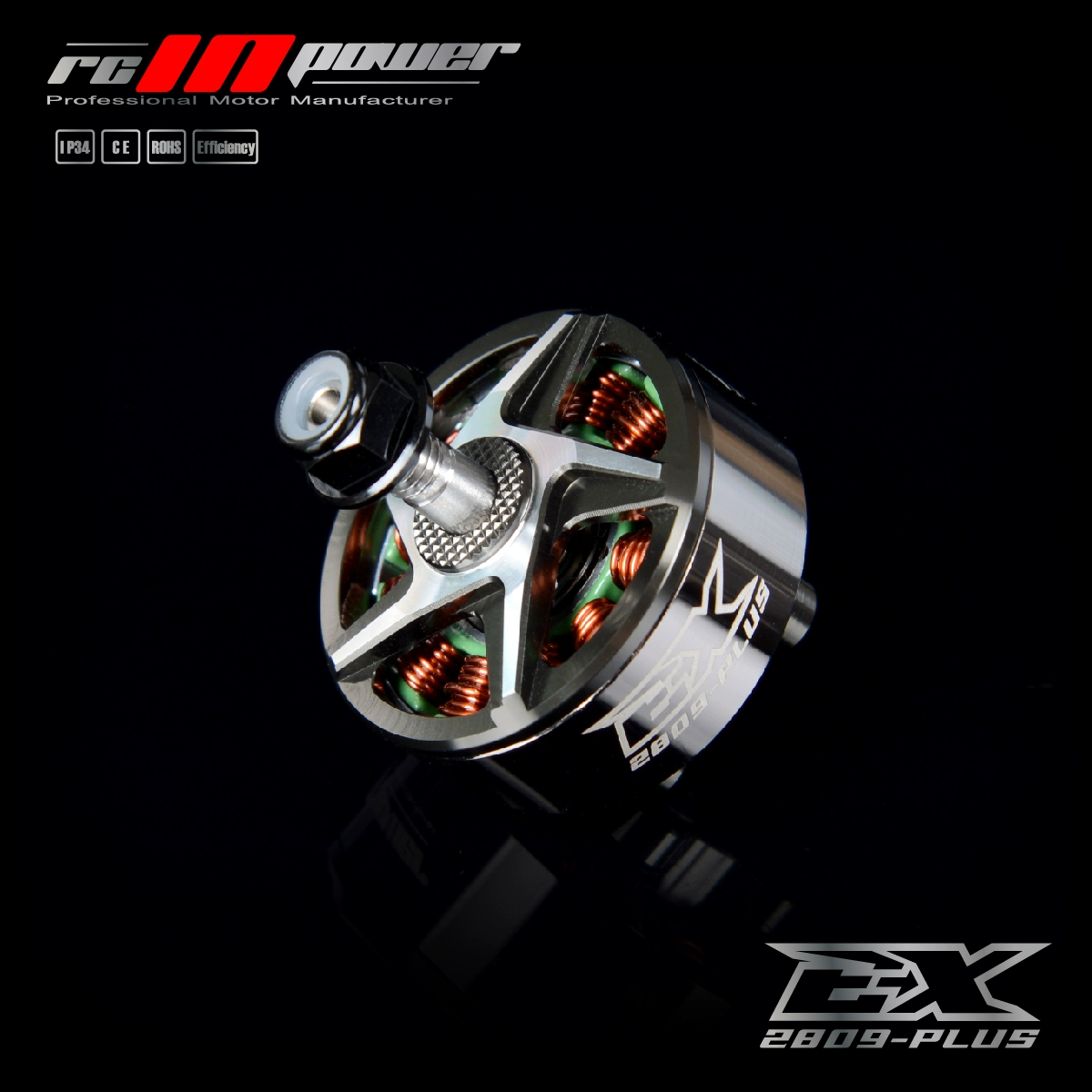 RCinpower EX2809 PLUS 1280KV 4-6S Brushless Motor for Freestyle Drone