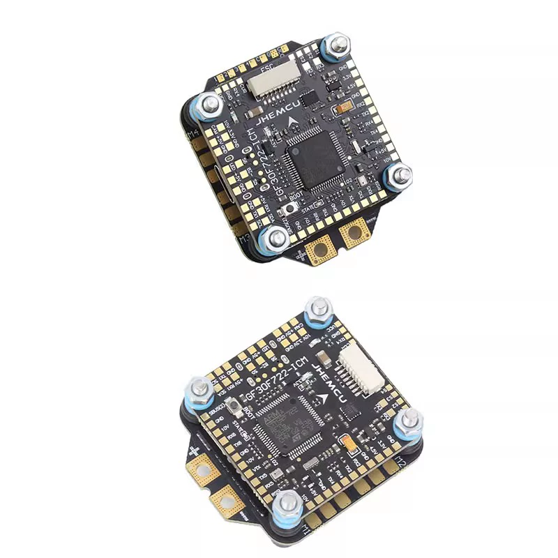 JHEMCU F722 Flight Controller with  Built-in 45A 55A 4IN1 ESC for 3-6S FPV Racing Drone