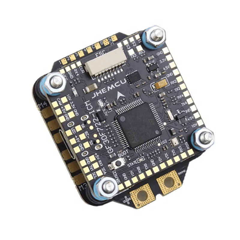 JHEMCU F722 Flight Controller with  Built-in 45A 55A 4IN1 ESC for 3-6S FPV Racing Drone